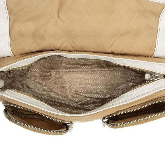 Prada Tessuto Vitello Buckle Flap Bag - Picture 6 of 15